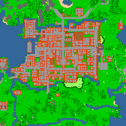 Mapa de Thais